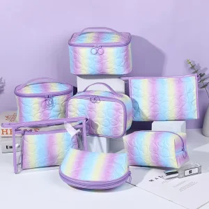 PU Leather Cosmetic Bags Cases Large Cosmetic Cases