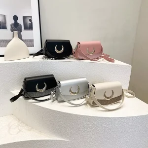 PU Leather Luxury Crossbody Bag Texture Shoulder Bag for Women Diamond Encrusted Crossbody Bag