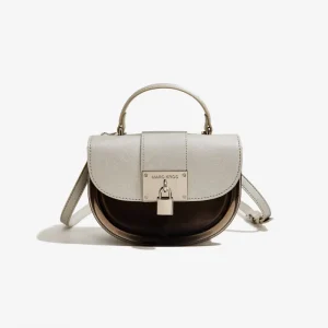 PU Luxury Retro Saddle Shoulder Bag Hand Carry Crossbody Purse Export Women Bag Support Custom