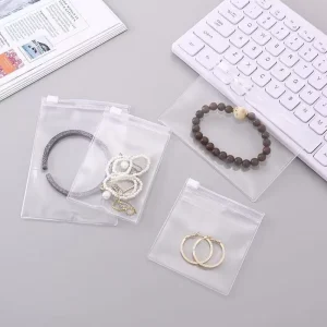 PVC Zip Lock Self Sealing Bags for Cosmetic Jewelry Document Storage Gift Packaging Wenzhou Origin Customizable