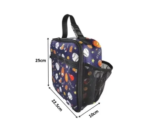 Personalized Insulated Neoprene Lunch Boxes with PEVA Lining Portable School Lunch Bag for Kids Picnic Camping