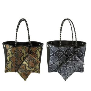 Personalized Printing Logo Washable Portable Neoprene Women Large Shoulder Bag Perforated Beach Tote Bags