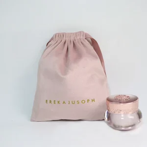 Pink Velvet Drawstring Hair Drier Shoe Packaging Jewelry Pouch Dust Velvet Gift Shopping Bag