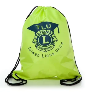 Polyester Drawstring Bag Recyclable Draw String Sports Backpack Bag