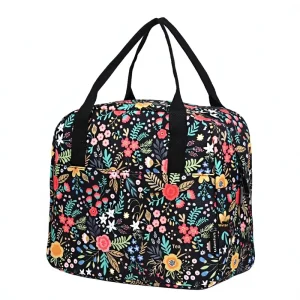 Polyester Lunch Bag Box Women Men Reusable Insulated Lightweight Tote Small Leakproof High Capacity Cooler Work Picnic Camping