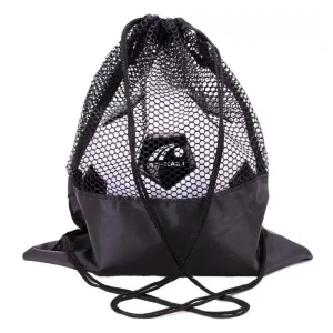 Polyester Mesh Drawstring Backpack Sports Bag for Footballers