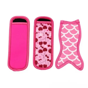 Popsicle Bag Cover Custom Popsicle Holder Sleeve Freeze Insulated Sleeve Neoprene Ice pop Holder Sleeve Ice pop Holder