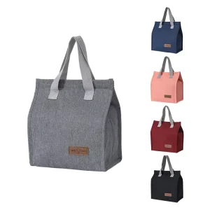 Portable Insulated Lunch Bag for Work School Picnics and Travel Custom Logo