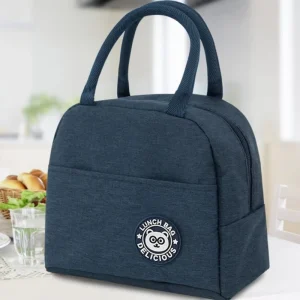 Portable Lunch Bags Thermal Insulation Cooler Bag Storage Box Ice Pack Children’s School Lunch Box Picnic Storage Large Capacity