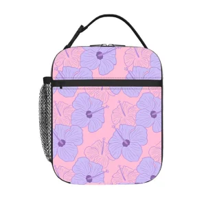 Portable Office School Thermal Lunch Bag Bento Box Tote Bag Outdoor Travel Keep Fresh Insulated Cooler Bag