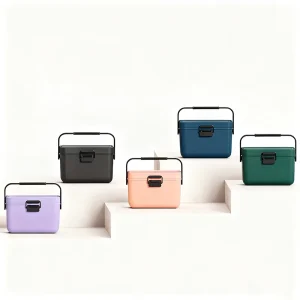 Portable Thermal Insulated Cooler with Modern Design PP Material for Breast Milk and Food Preservation Camping Car Fridge Use