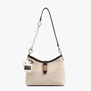 Printed Luxury Women’s Bag Retro Stylish Commuting Bag Versatile Korean Version Single Shoulder Crossbody Women’s Bag