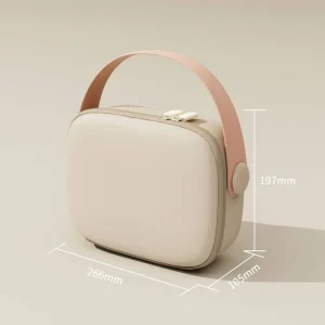 Professional Custom Logo Rigid Vanity Box High Quality Waterproof Makeup Bag Hard Shell EVA Toiletry Case for Retail