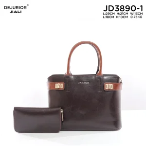 QAZA Brand Competitive Price Bicolor PU Leather Women Handbags Modern Stylish Ladies Work Bag Crossbody Sac a Main Femme