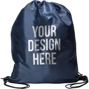 Recyclable Large Drawstring Bag for Travel Custom Drawstring Bags