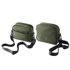 Recyclable Polyester Shoulder Bag Sling Crossbody Bag for Hiking