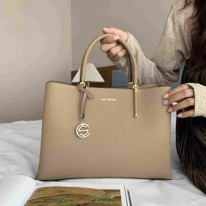 Retro Casual Luxury Fashion New High Capacity Designer Genuine Leather Lady Big Shoulder Tote Bag for Women Handbags