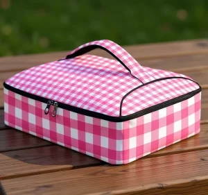 Reusable Dish Camping Cooler Bag Insulated Thermal Large Capacity Durable for Camping