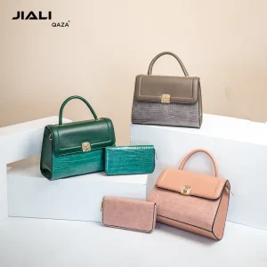 Sac a Main Femme a En Gros Fashion PU Leather Ladies Set Casual High Quality 2 in 1 Handbags for Women Luxury