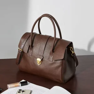 Sacs Main Pour Femmes Handmade Retro Leather Bags Women’s Handbag High Quality Manufacturer Shoulder Bag for Women Briefcase