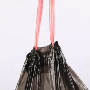 Scented HDPE Recycled Materials Trash Bags China Factory Direct Clear Drawstring Bag Plastic Waste Bin Liners