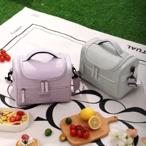 School Shoulder Bags Kids Lunch Cooler Bag Backpack Water Resistant Reusable Insulated Eco Friendly Lunch Bag Food Grade