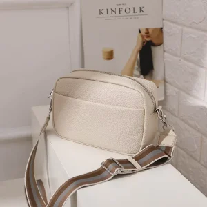 Shoulder Bag Fashion Women PU Leather Crossbody Elegant Messenger Cross Body Sling Bag