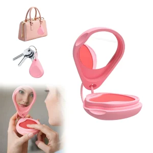 Silicone Makeup Containers With Replaceable Core Design Silicone Travel Makeup Case for Blush Highlighter and Lipstick