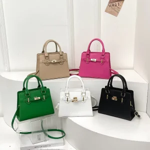 Simple Retro Square Bag Handheld Shoulder Crossbody Fashion Women