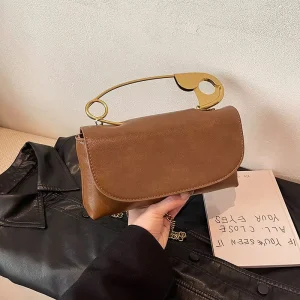 Simple and Fashionable Shoulder Bag Simple Casual and Fashionable Small square Bag Retro Crossbody Bag