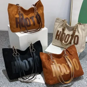 Single Shoulder Canvas Bag New Autumn Tote Large Capacity Handbag for Women