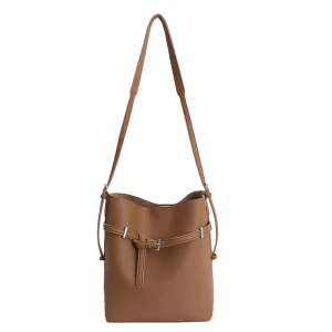 Single Shoulder Crossbody Bag in Solid Color