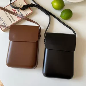 Small Crossbody Bag for Women Cell Phone Leather Purse Mobile Phone Bag