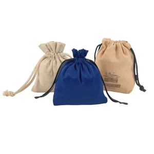 Small Cute Pouches Drawstring Makeup Bag for Girls Cotton Drawstring Bags With Logo Recycle Pink Non Woven Drawstring Bags