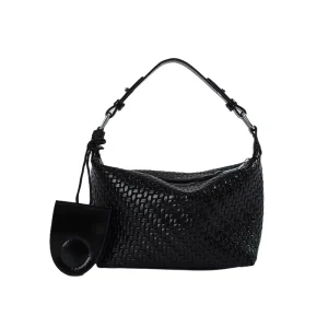 Small Niche Elegant Crochet Pattern Hand Made Dumpling Bag for Women Summer Delicate and Versatile High End Cross Bag