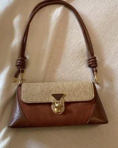 Small Square Bag for Women Versatile One Shoulder Crossbody Armpit Bag