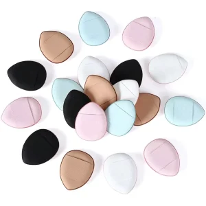 Soft Finger Mini Puff Makeup Blender Sponge Latex Free Custom Logo Private Label OEM Bulk Facial Cosmetics Beauty Tools