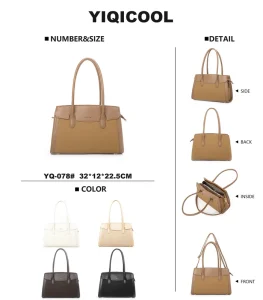 Soft Handbag Trendy Retro Shoulder Crossbody Luxury Designer Bags for Women