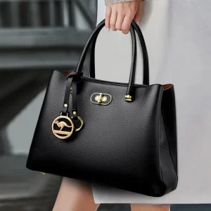 Soft Leather Handbags Luxury Designer 3 Layers Shoulder Bags Ladies Large Capacity Shopping Brand Women Tote Bag