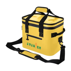 Soft-Sided Cooler Bag 10 L 20Can Insulated Lunch Box Waterproof Leak-Proof Portable Lunch Bag for Work Beach Drink
