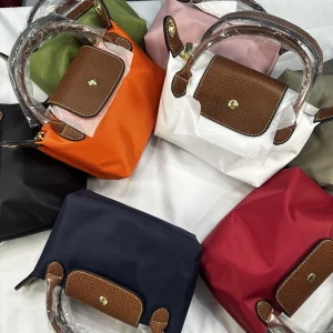 Solid-color Fabric Cross-border Bestseller PU Womens Mini Shoulder Crossbody Clutch Nylon Dumpling Bag Cover
