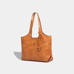 Spring Summer Women’s High-End Fashion Large-Capacity Tote Handbag PU Underarm Single Shoulder Bag with Zipper Closure