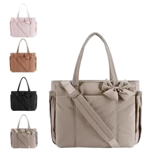 Stock Fashion Outdoor Waterproof Nylon Zipper Closure Single Strap Crossbody Tote Bag Large Capacity Women’s Shoulder Casual