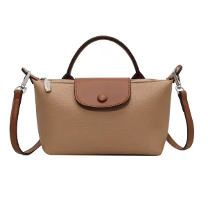Stylish New Handbags High End PU Leather Women’s Crossbody Handbag with ZIP Closure Magnetic Clasp Polyester Lining Trendy Small Size Designer Bags for Women