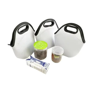 Sublimation Blanks Neoprene Lunch Tote Bag Insulated Thermal Lunch Bag