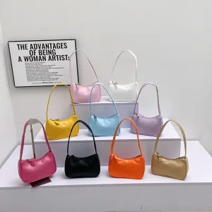 Summer New Arrival Mini Bag Instagram-Worthy Handheld Underarm Bag Minimalist Girly Handbag Single-Shoulder Women’s Bag