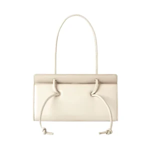 Sustainable Design Vegan PU Leather Underarm Single Shoulder Armpit Bag Handbag for Women