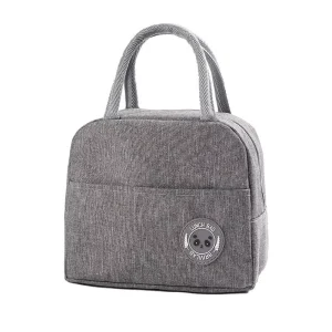 The New Stripe Custom Insulated Portable Lunch Cooler Box Bag Convenient Striped Bag Kids Lunch Bag