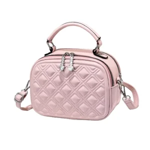 The Summer Popular New Fashion Small Square Bag Advanced Sense Joker Contracted Single Shoulder Cross-body Bag Fashion Woman Bag