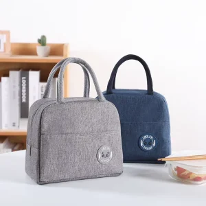 Thicken Oxford Cloth Lunch Bag Box Bag for Office Simple Design Cooler Bag Custom